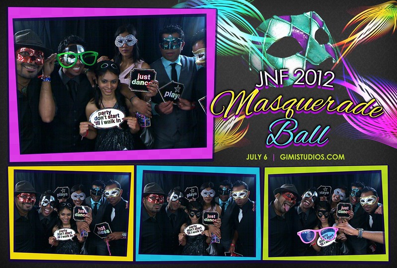 JNF Masquerade Ball Photobooth at YJA 2012 in Tampa
